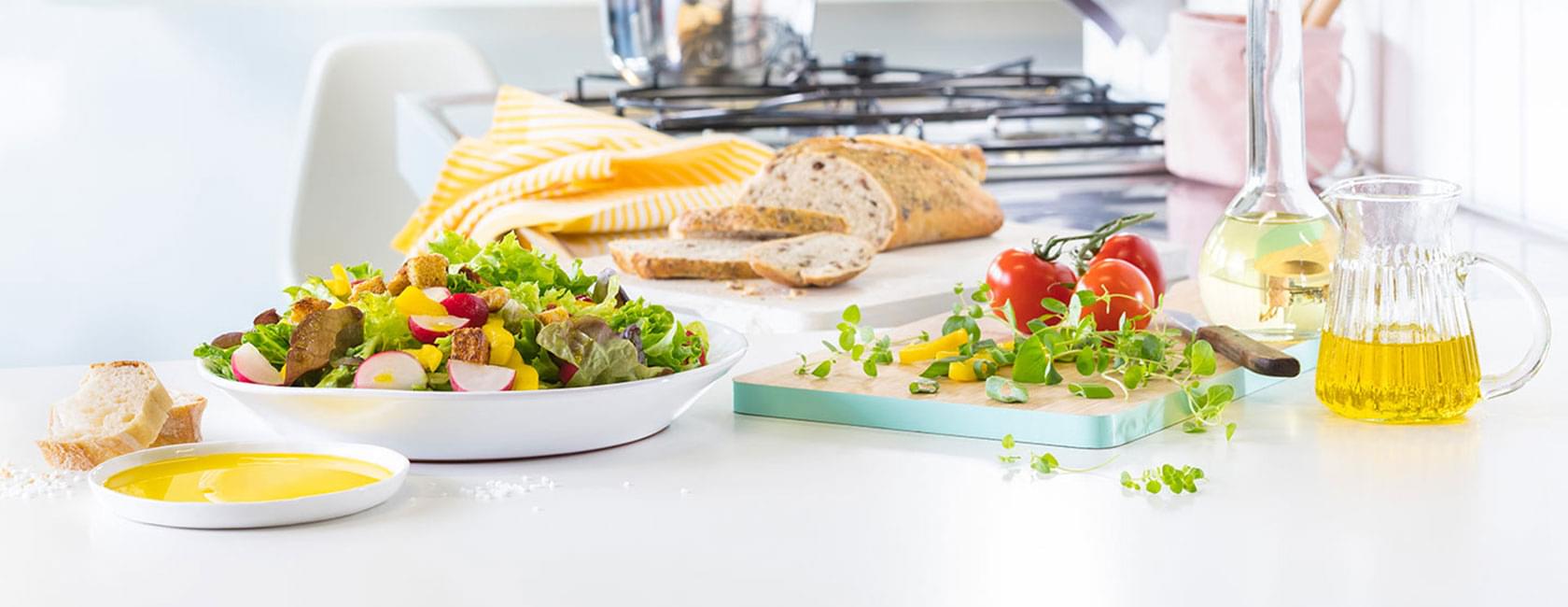 Headerimage für Dinkel-Spinat-Salat | Rezepte